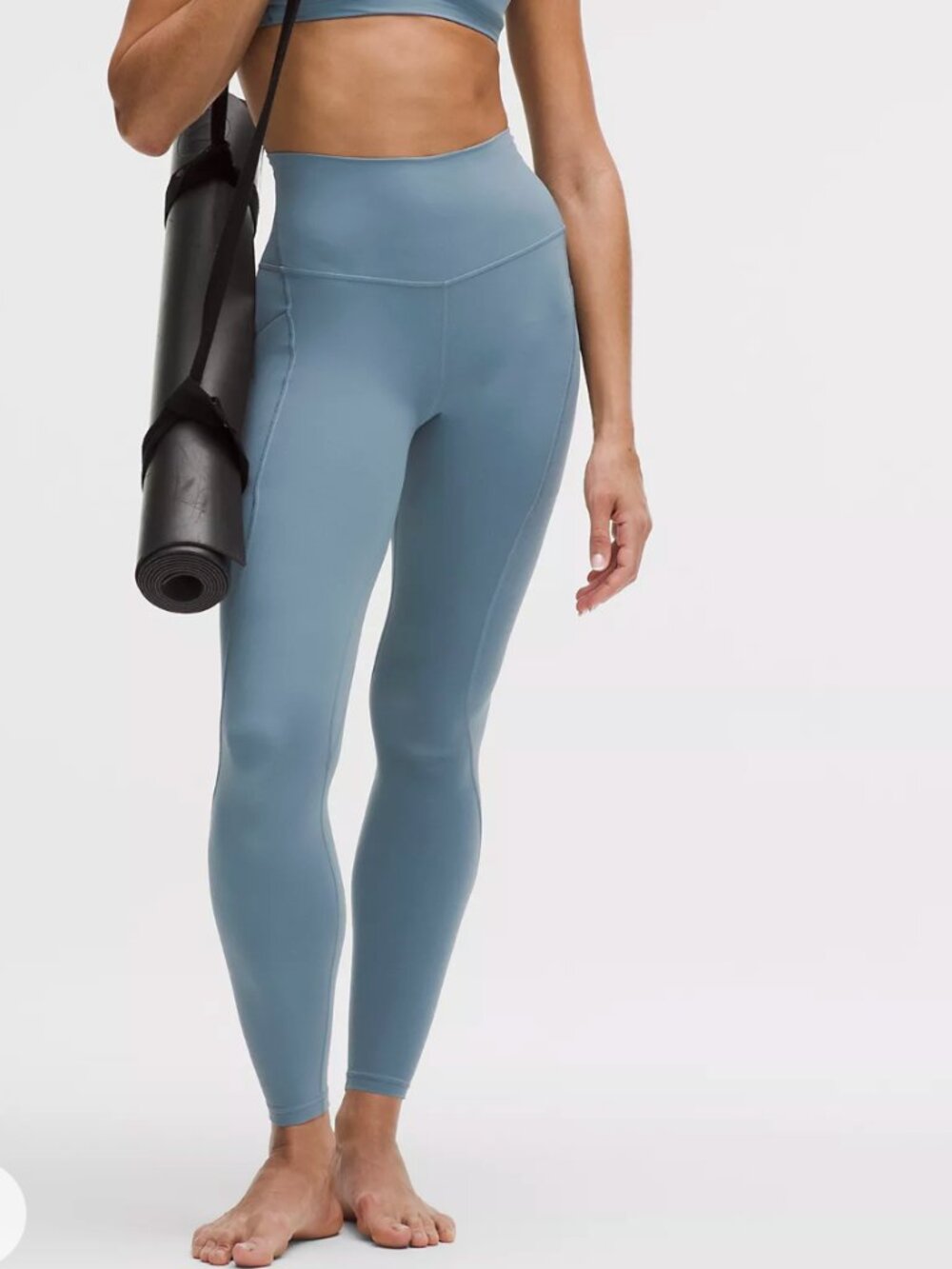 Lululemon Align High Rise light blue Leggings Size 12